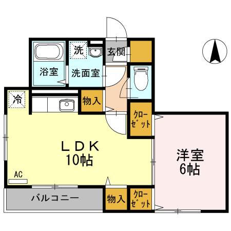神奈川県川崎市中原区下沼部 間取り