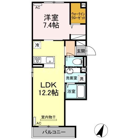 神奈川県川崎市高津区子母口 間取り