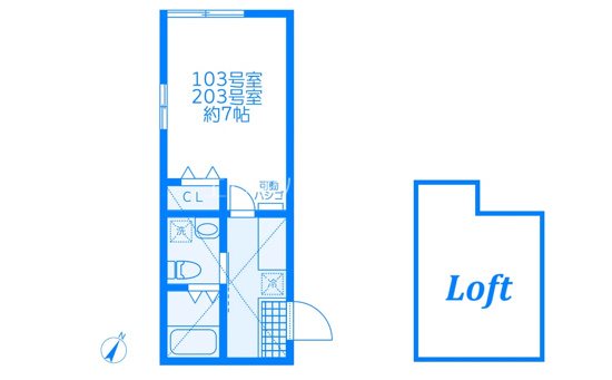 神奈川県川崎市高津区子母口 間取り