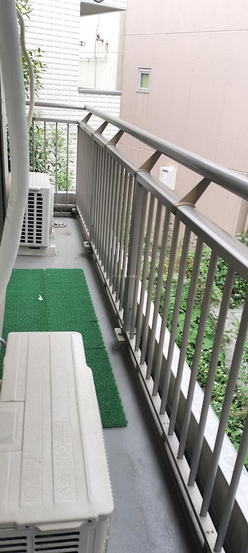 神奈川県川崎市中原区上小田中６丁目 ベランダ