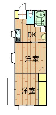 神奈川県川崎市中原区下小田中３丁目 間取り