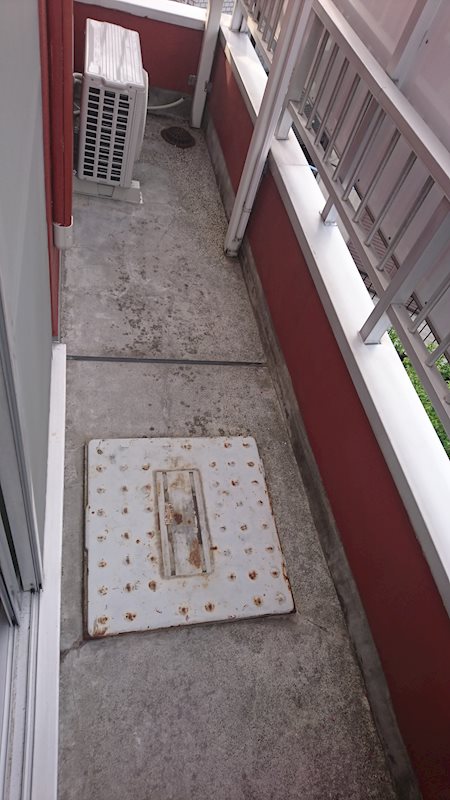 神奈川県川崎市中原区木月１丁目 ベランダ