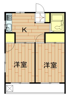 神奈川県川崎市中原区上小田中６丁目 間取り