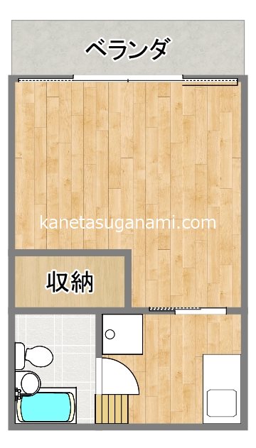 コーポけやき 間取り