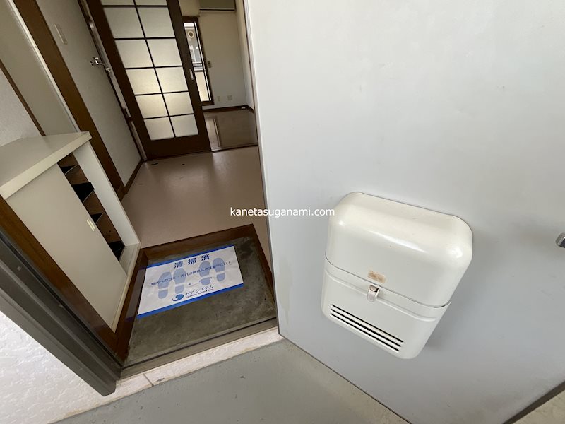 コーポけやき 玄関
