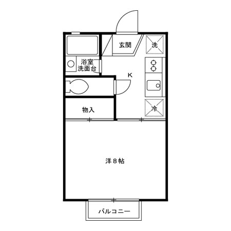 セジュールハイツ 間取り