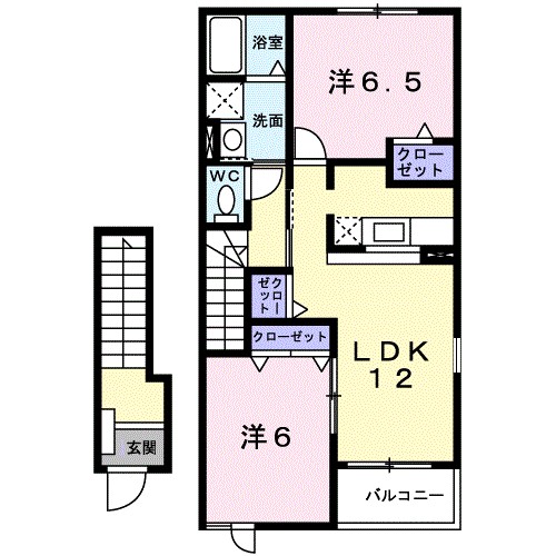 ラフレシール・ノーヴァ　Ａ 間取り