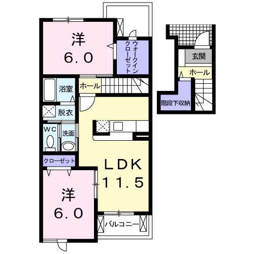 ウェルメゾンＢ 間取り
