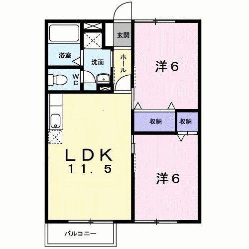 ファミール　ドミール 間取り