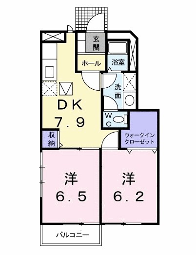 エクセレントヴィラ　Ａ棟 間取り