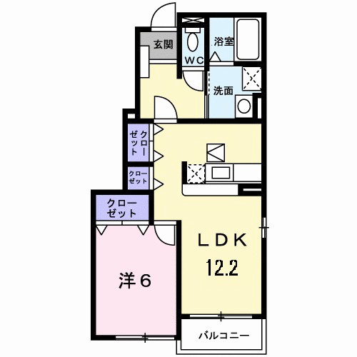 メゾンド・エクセル 間取り