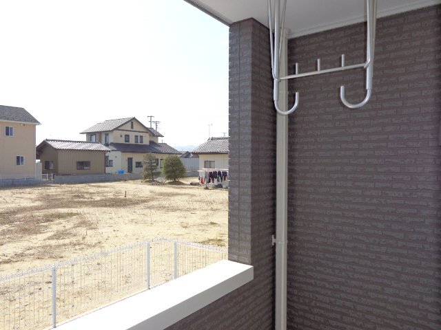 セントラルフィールド安良町 ベランダ