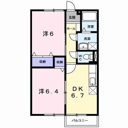 ジュネス　ドミール 間取り
