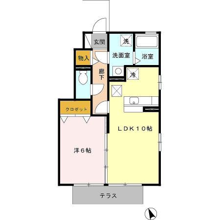ドエル　Ｂ 間取り