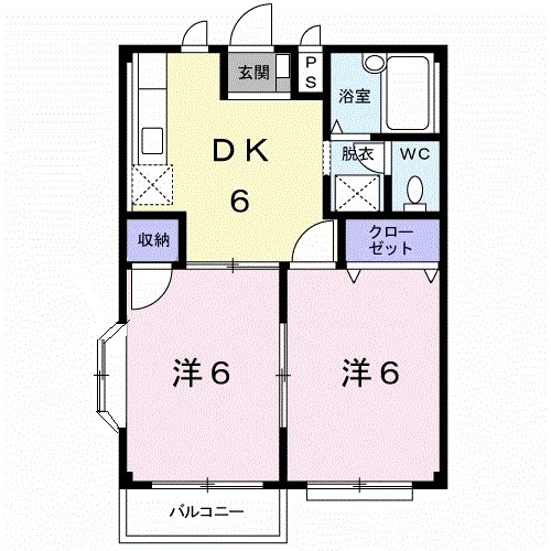 エルディム高木 間取り