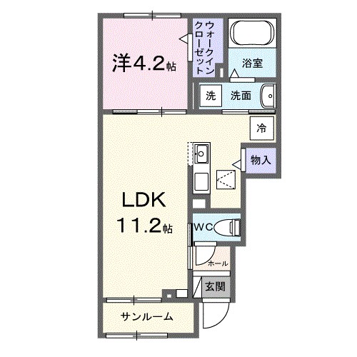 モンステラ 間取り