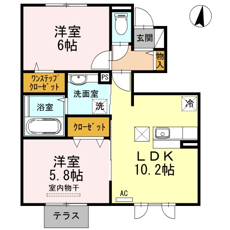アズールＤ 間取り