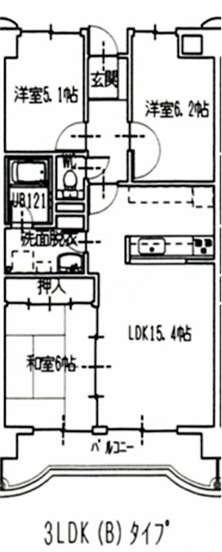 アパートメントハウス・アーデル  間取り