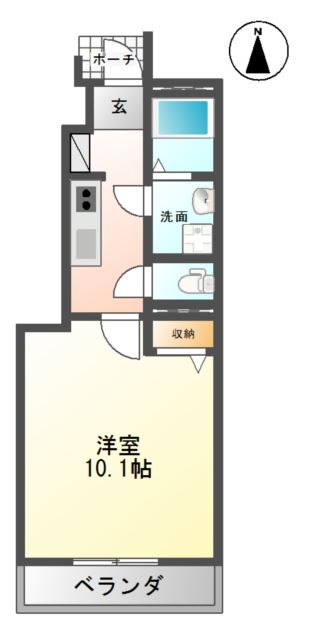 レジデンス・パコA 間取り