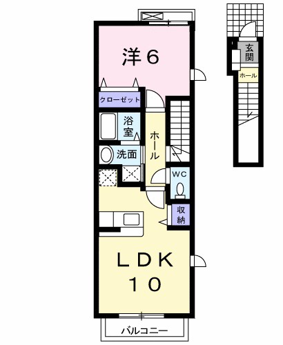コンフォート・ミキ 間取り