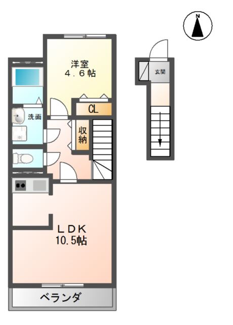 ヴァンベールⅡ 間取り