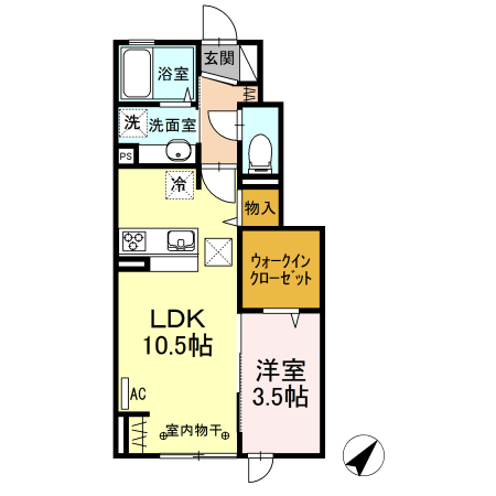 アズールＥ 間取り