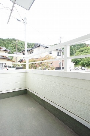 コーポみなみ１ ベランダ