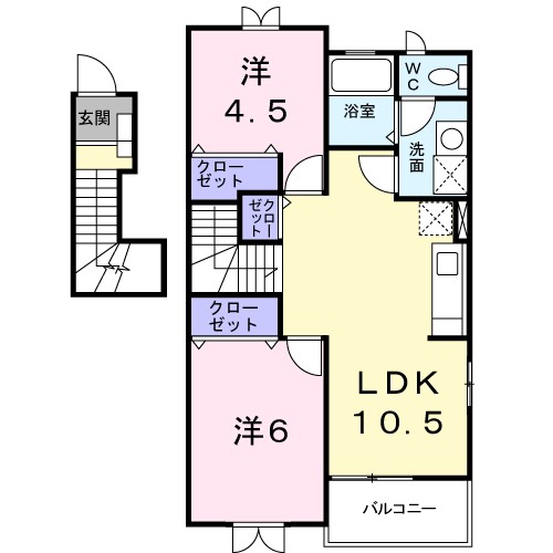 カーサ柿境 間取り