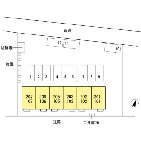 アーバンブリーズⅡ 間取り