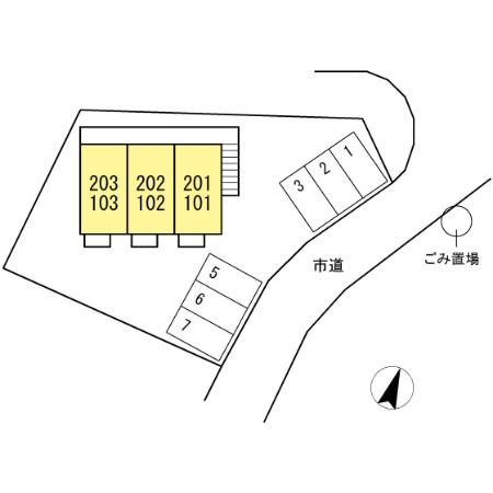 ツカサハイツ 間取り