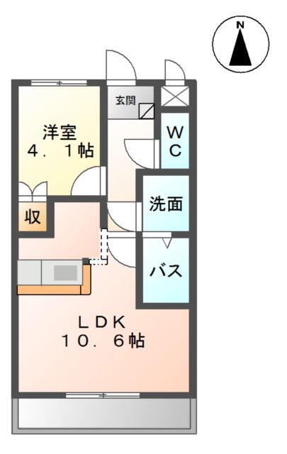 エスポ・ワール 間取り