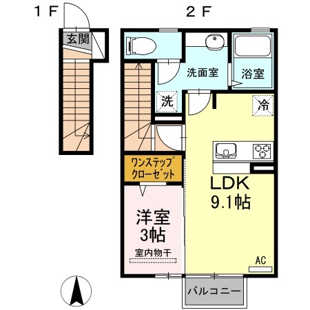 ライフステージA 間取り