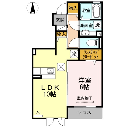 クレアトゥール柏　Ａ 間取り