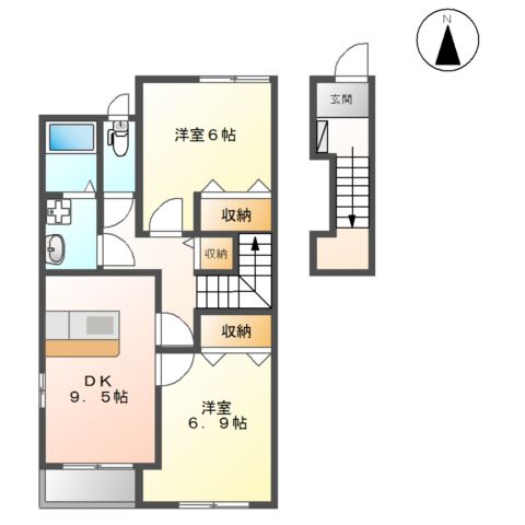 ソレイユコート 間取り
