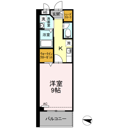 Ocean Terrace 間取り