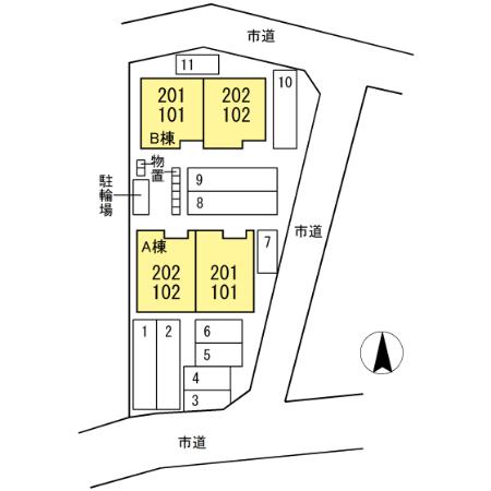 アミティ　Ｂ 間取り
