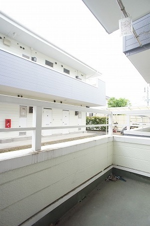 コーポみなみ２ ベランダ