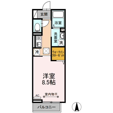 アルカンシエルⅥ 間取り