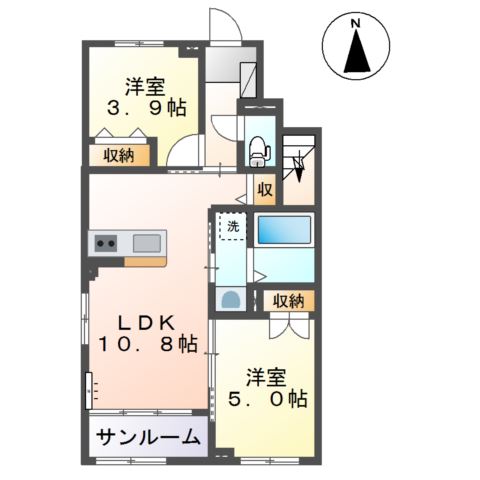 レッドボヌール 間取り
