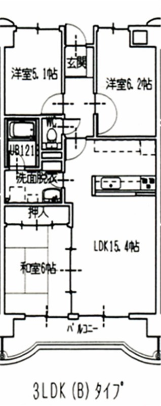 アパートメントハウス・アーデル  間取り
