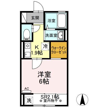 プレザントヒルズ　Ａ 間取り