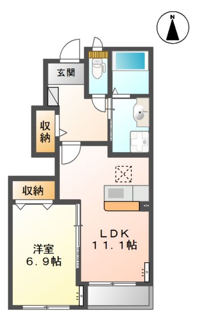 トワスールⅡ 間取り