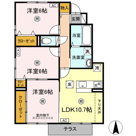 サン・ガーデン 間取り
