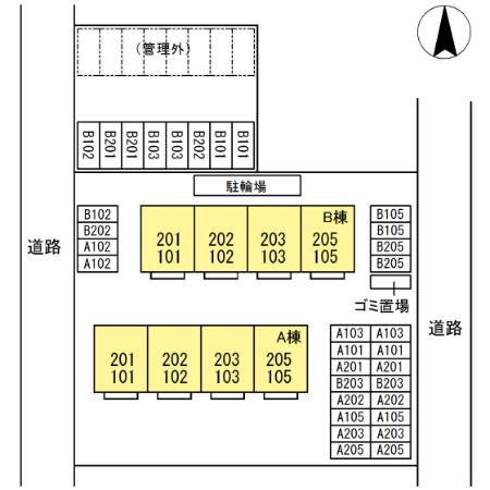 サンハイム　Ｂ 間取り