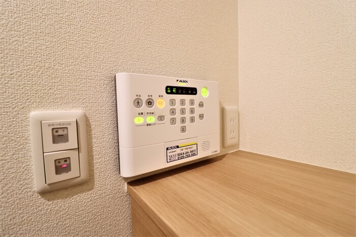 ソレイユ富岡 セキュリティ