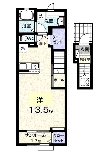エーレ　Ｆ 間取り