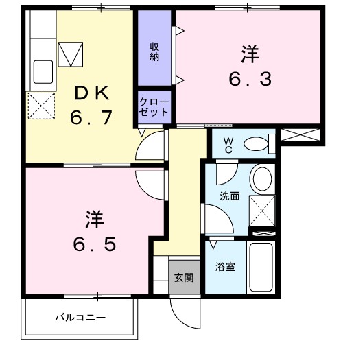 サニーハウス・Ｓ 間取り