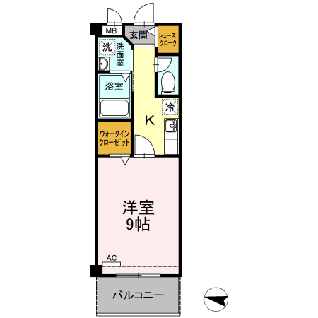 Ocean Terrace 間取り