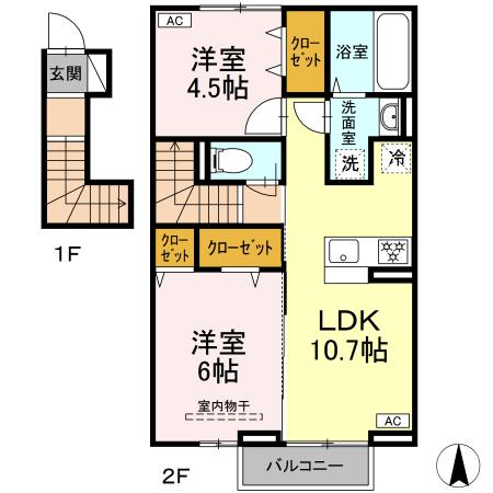 アルフェラッツ 間取り