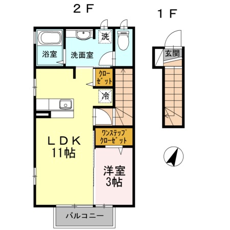 ファミユ中山 間取り
